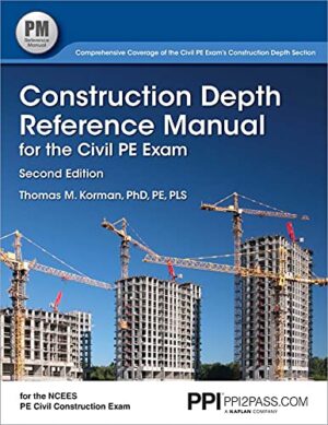 PPI Construction Depth Reference Manual ...