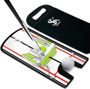 SK Athletics Golf Putting Mirror w/Upgra...