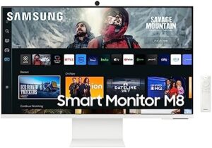 SAMSUNG 32" M80C UHD HDR Smart Computer ...