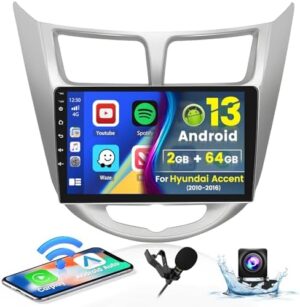 Roinvou 2+64G Android 13 CarPlay Stereo ...