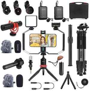 Movo iVlog5 Director’s Vlogging Kit for ...