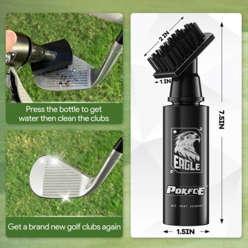 Pokfce Golf Club Cleaner, Golf Brush wit... - Image 2